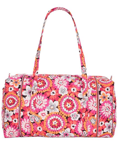 fake vera bradley duffle bag|vera bradley duffel bag large.